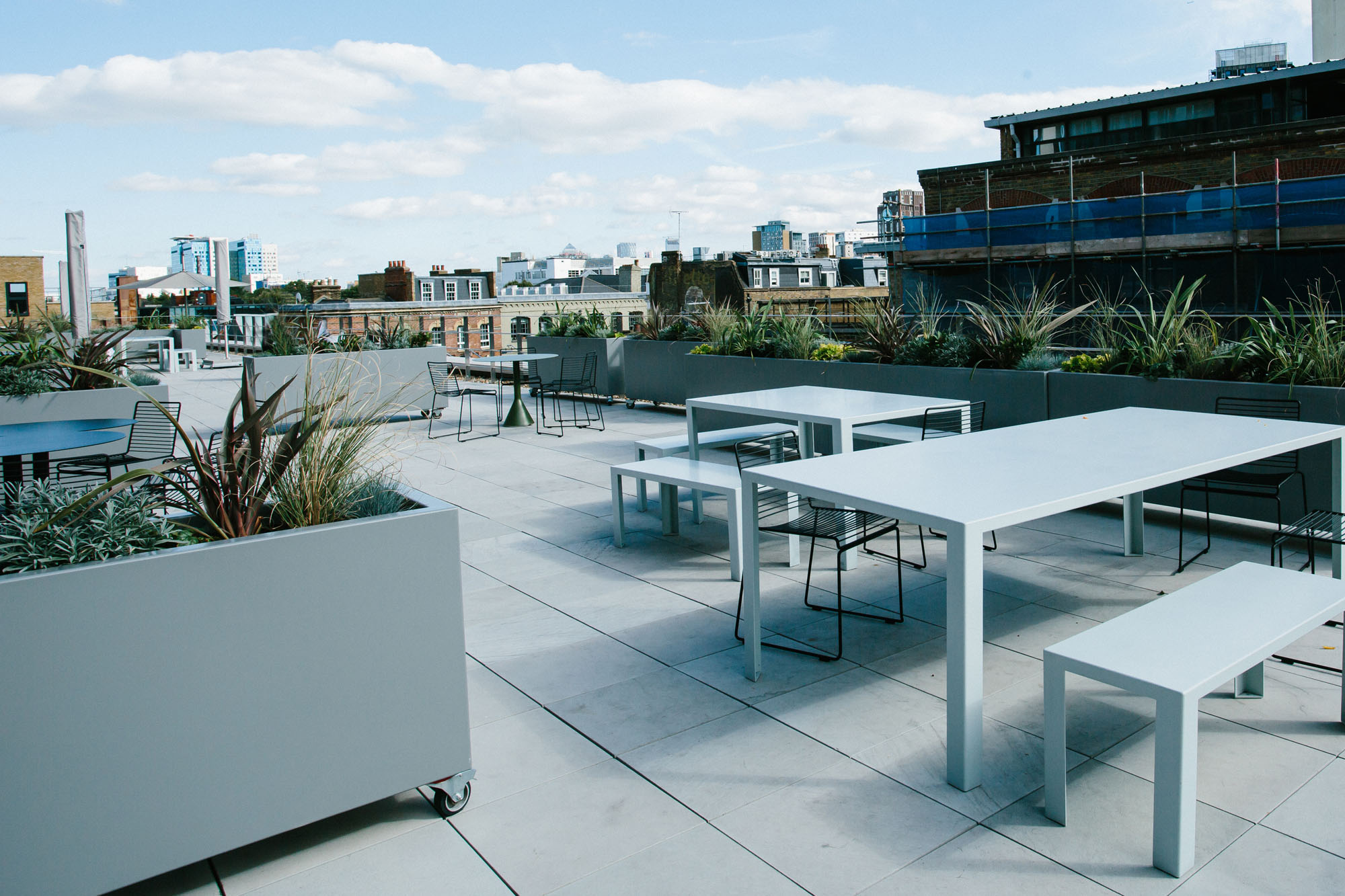 London roof gardens and urban landscaping